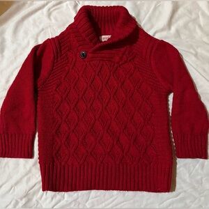 Cozy Red Cable Knit Sweater - 2T
Brand: Cat & Jack